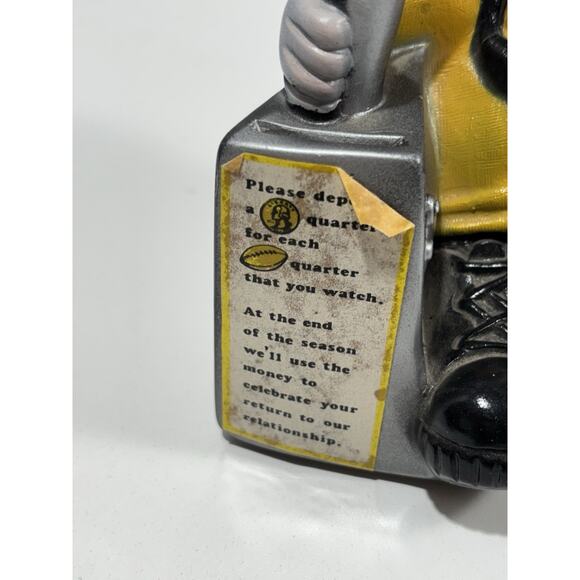 VTG 1978 Armchair Quarterback Bank Andrew Abram’s - Picture 3 of 9